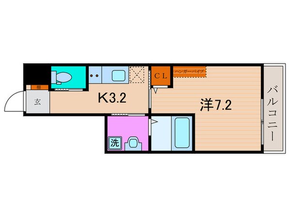 ドムール西院寿の物件間取画像